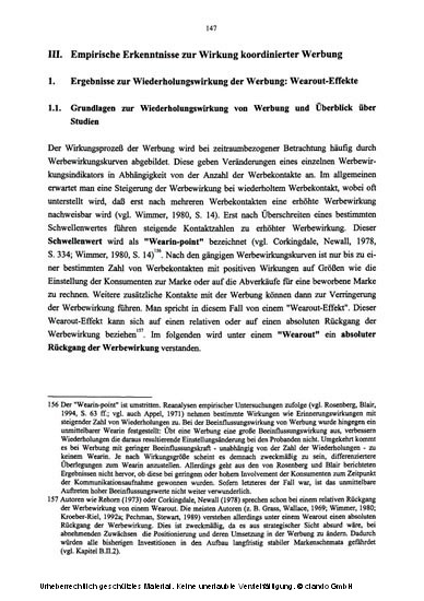 Wirkung integrierter Kommunikation