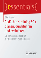 Gedächtnistraining 50+ planen, durchführen und evaluieren