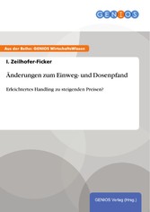 Änderungen zum Einweg- und Dosenpfand