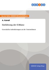 Einführung der E-Bilanz