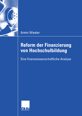 Reform der Finanzierung von Hochschulbildung