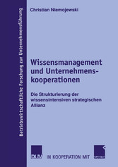 Wissensmanagement und Unternehmenskooperationen