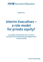 Interim Executives - a role model for private equity?