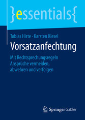 Vorsatzanfechtung