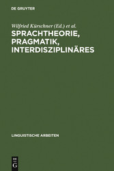 Sprachtheorie, Pragmatik, Interdisziplinäres