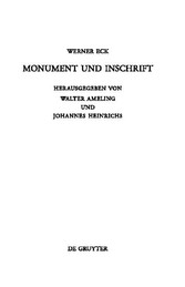 Monument und Inschrift