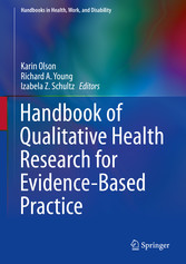 Handbook of Qualitative Health Research for Evidence-Based Practice