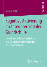 Kognitive Aktivierung im Leseunterricht der Grundschule