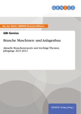 Branche Maschinen- und Anlagenbau