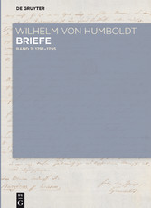 Briefe Juli 1791 bis Juni 1795