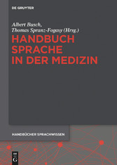 Handbuch Sprache in der Medizin