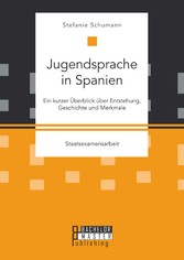 Jugendsprache in Spanien: Ein kurzer Überblick über Entstehung, Geschichte und Merkmale