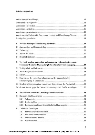 Planungshilfe Photovoltaik-Freilandanlagen