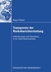 Transparenz der Risikoberichterstattung