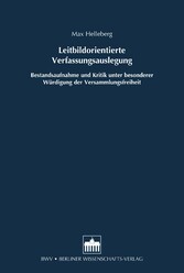 Leitbildorientierte Verfassungsauslegung