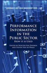 Performance Information in the Public Sector