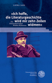 »Ich hoffe, die Literaturgeschichte wird mir zehn Zeilen widmen«