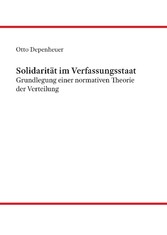 Solidarität im Verfassungsstaat