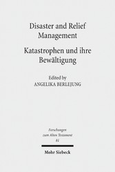 Disaster and Relief Management - Katastrophen und ihre Bewältigung