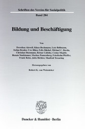 Bildung und Beschäftigung.