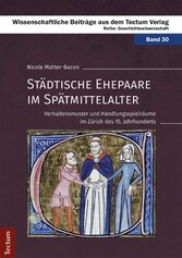 Städtische Ehepaare im Spätmittelalter