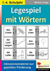 Legespiel mit Wörtern