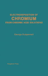 Electrodeposition of Chromium from Chromic Acid Solutions