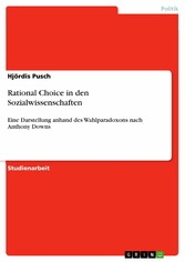 Rational Choice in den Sozialwissenschaften