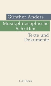 Musikphilosophische Schriften