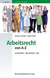 Arbeitsrecht von A-Z