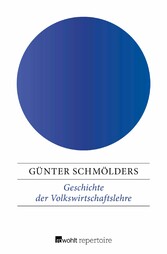 Geschichte der Volkswirtschaftslehre