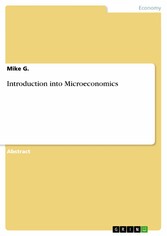 Introduction into Microeconomics