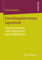 Entwicklungsintervention Jugendstrafe