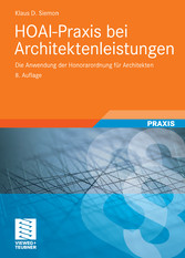 HOAI-Praxis bei Architektenleistungen