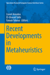 Recent Developments in Metaheuristics