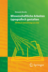 Wissenschaftliche Arbeiten typografisch gestalten