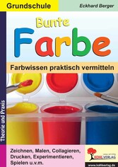 Bunte Farbe