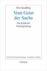 Vom Geist der Sache