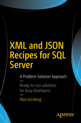 XML and JSON Recipes for SQL Server