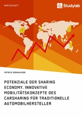 Potenziale der Sharing Economy. Innovative Mobilitätskonzepte des Carsharing für traditionelle Automobilhersteller