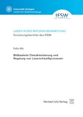 Bildbasierte Charakterisierung und Regelung von Laserschweißprozessen