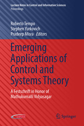 Emerging Applications of Control and Systems Theory