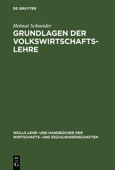 Grundlagen der Volkswirtschaftslehre