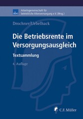 Die Betriebsrente im Versorgungsausgleich