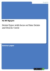 Deixis Types with focus on Time Deixis and Deictic Circle