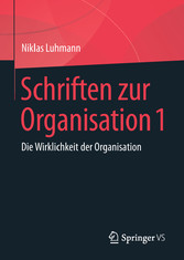 Schriften zur Organisation 1