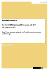 Content-Marketing-Strategien in der Modeindustrie