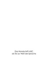 Das Handschrift-Abc