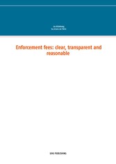 Enforcement fees: clear, transparent and reasonable