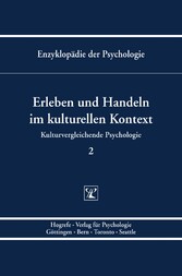 Erleben und Handeln im kulturellen Kontext